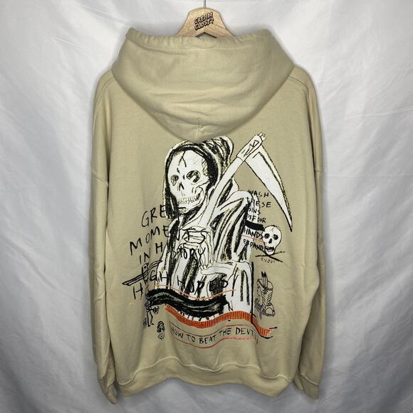 Unreleased Kanye West Wes Lang Yeezus How to Beat the Devil Tour Merch Hoodie